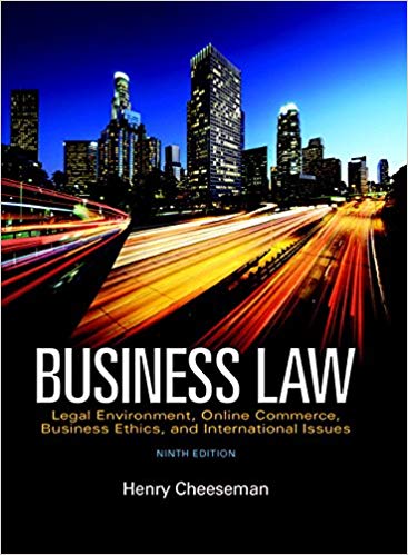 Cengage Advantage Books: Business Law Today, The Essentials: Text and Summarized Cases